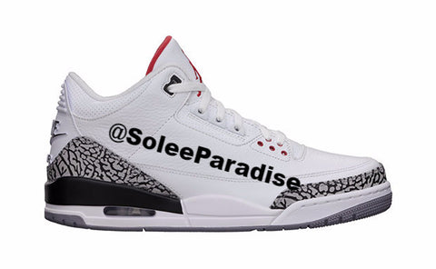 Jordan 3 White Cement 88