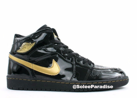 Jordan 1 Black Metallic Gold