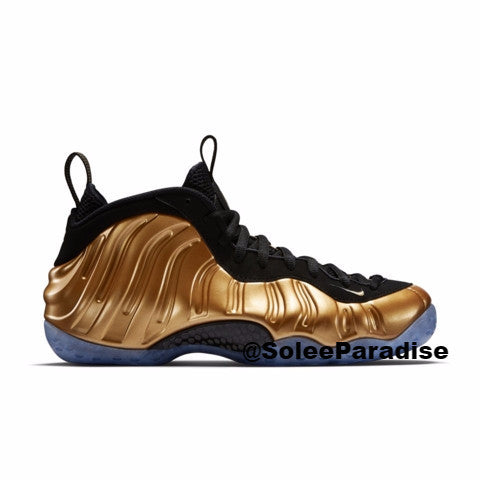 Foamposite Metallic Gold