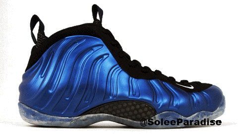 Foamposite Dark Neon Royal