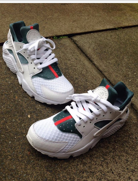 Nike Air Huarache White X Gucci